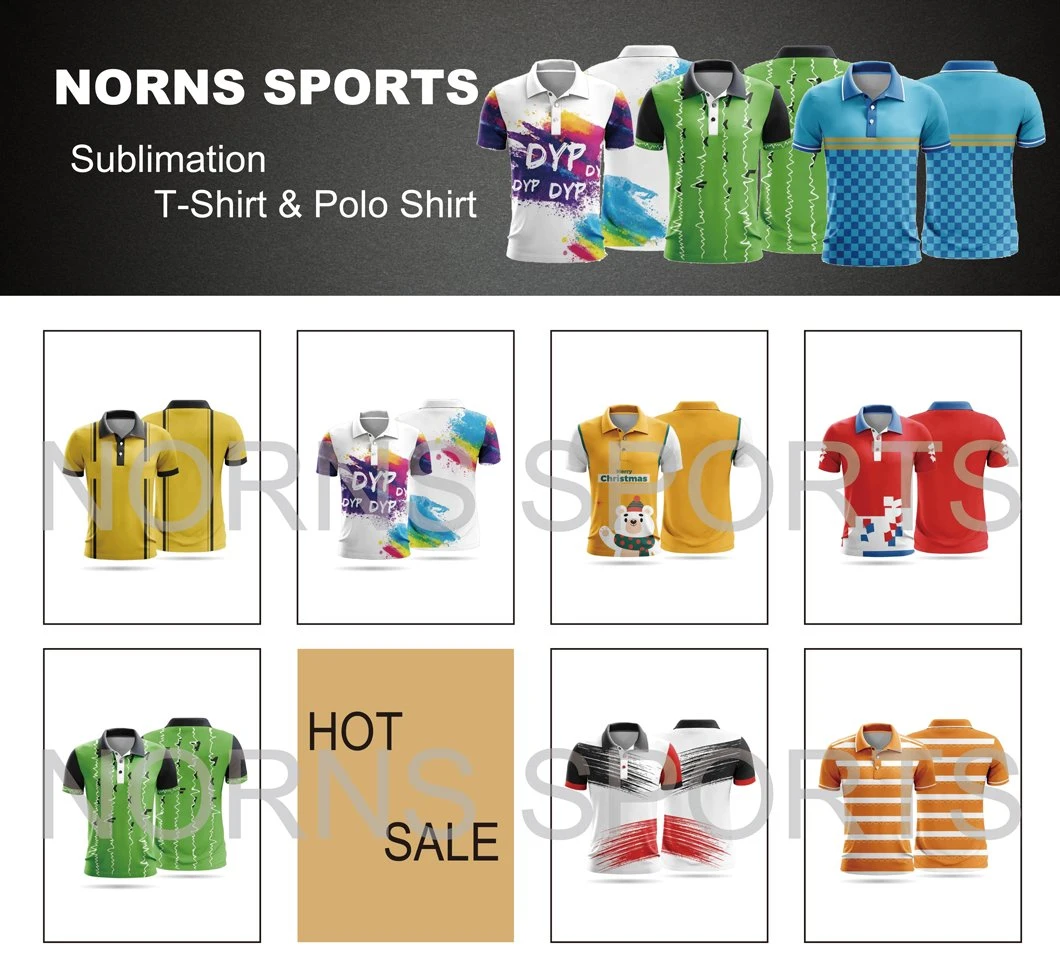 Hot Selling T Shirt Custom Sportwear Wholesale Sublimation Polo Shirt