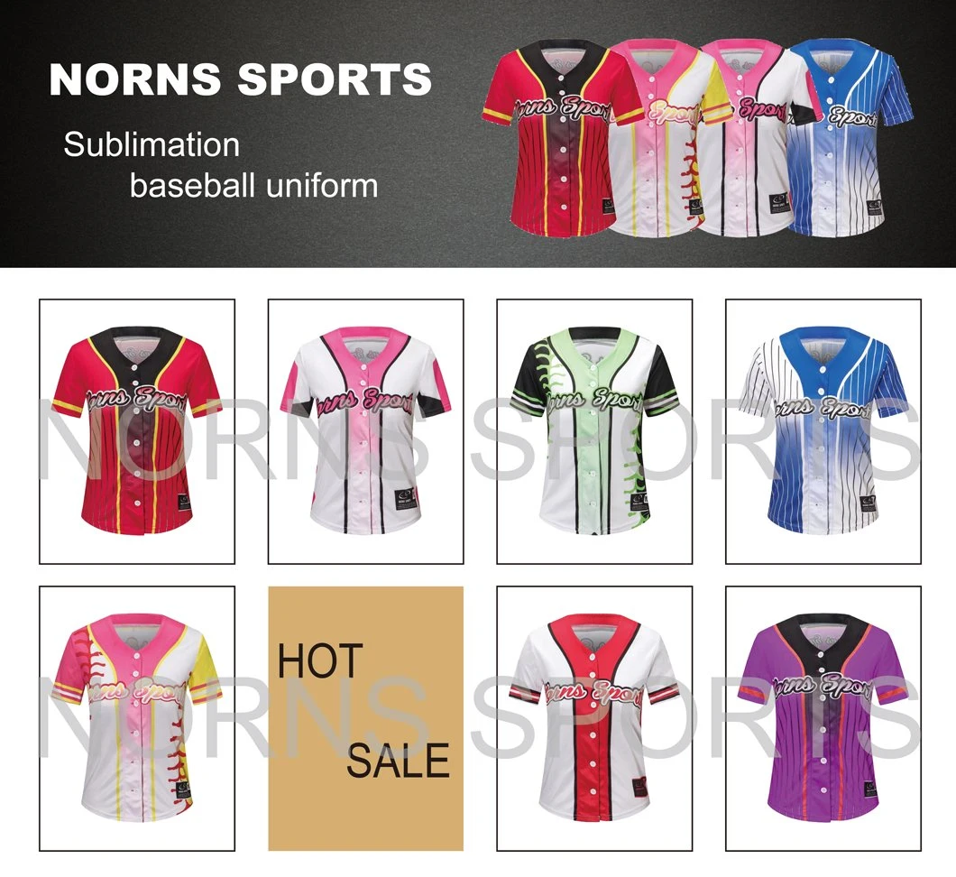 Personalized Softball Jersey Custom Made Polyester Baseball Jersey