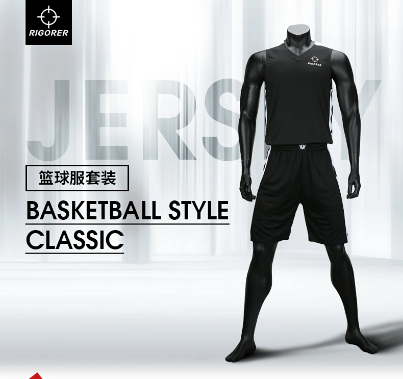 Quick-Dry Basketball Jersey for Sports Wear with SGS Quality Report