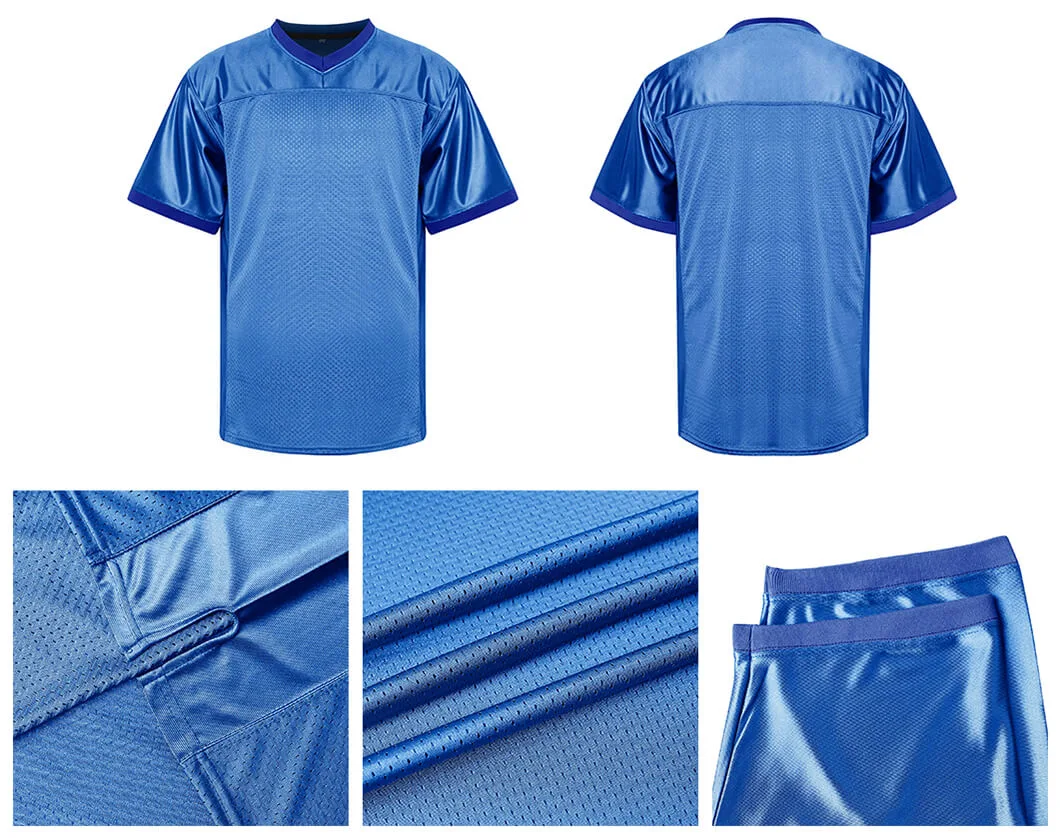 Custom Logo Wholesale Plain Practice Shirt Sublimation Custom Exhibitions Uniform Wear American Football Jersey