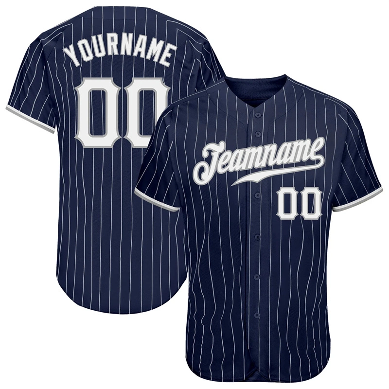 Personalized Sportswear Custom Team Logo Breathable Polyester Baseball Jersey
