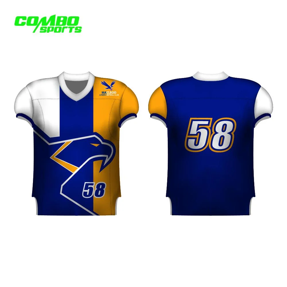 Design Custom Your Own Rugby Jersey Team Suit Uniform Sweat Suit American Football Jersey