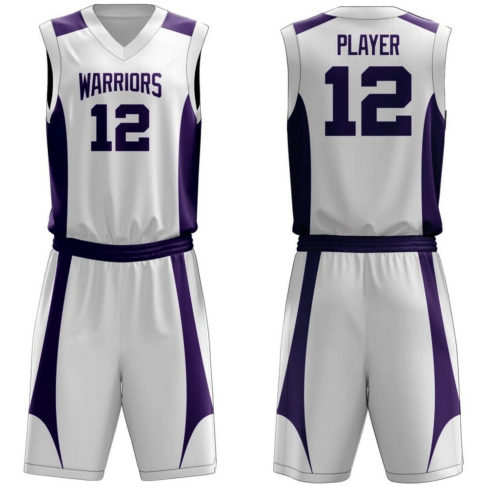 Custom Design Sublimated Basketball Jersey Basketball Uniform Tracksuit Shooting Shirts Outfit with Your Own Logo