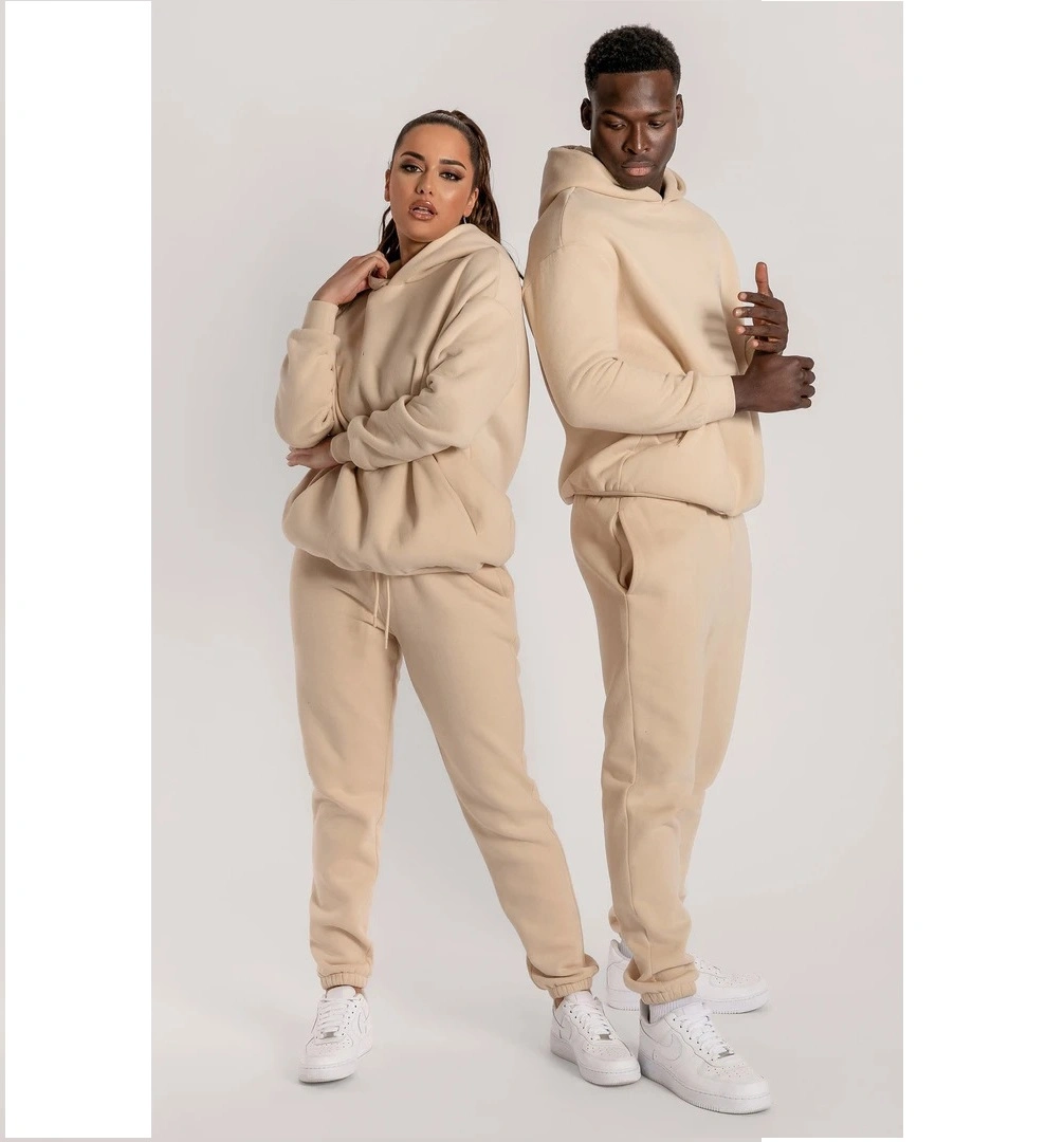 Women Clothing No Sexy Sports Set Couple Men&prime; S Hoodie and Jogger Set Hoodies