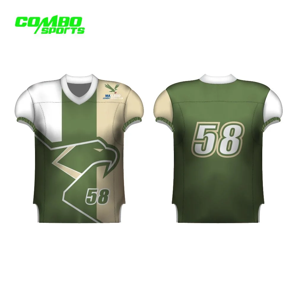 Design Custom Your Own Rugby Jersey Team Suit Uniform Sweat Suit American Football Jersey