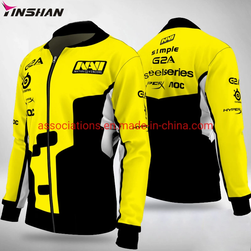 Wholesale 2020 New Design Popular Sublimated Esports Jersey Top Quality Customize Esports Gaming Jersey