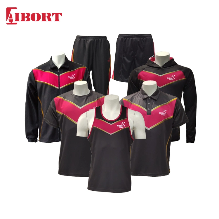 Aibort Sports Jersey Sublimation Printing Custom Breathable Pullover Sweatshirt Hoodie
