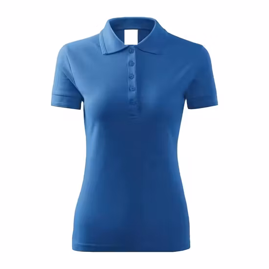 Custom Logo Printing Short Sleeve Women Moisture Wicking Golf Sport Polyester Polo Shirt