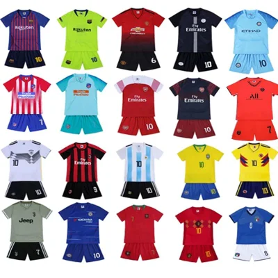 Ronaldo Jerseys for Children 19-20 Messi Argentina Jerseys for French and German Football Jersey