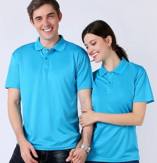 2022 New Summer Neutral Pure Cotton Pure Color Leisure Sports All-Match Polo Custom Logo Short Sleeve Crew Neck