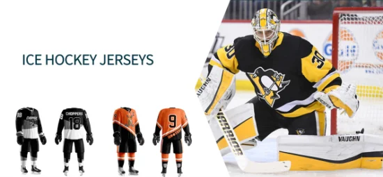 Sportswear Hockey Jersey Fashion Clothing Team Wear Sports Uniform Polyester Ice Hockey Jersey