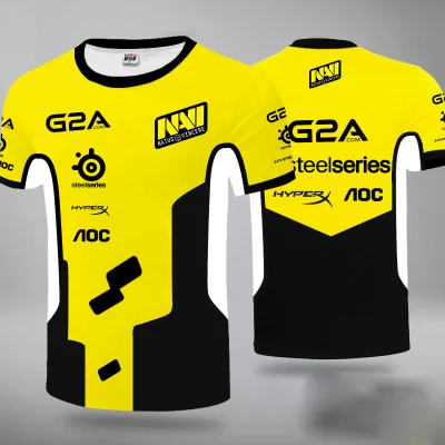 Durable Competition Team Fashion Adults Sublimation Esports Jersey