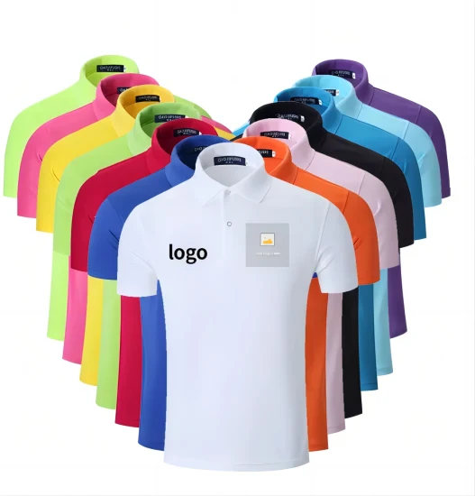 Outdoor Casual Plain Color Polo Sports Men′s T-Shirt Breathable T-Shirt Sports Men