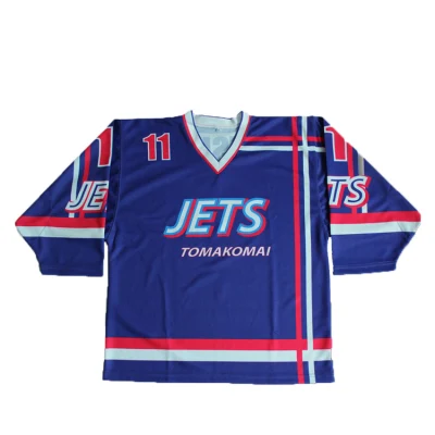 Polyester Hockey Jersey Printing Custom Reversible Name/Number Sublimated Team Ice Hockey Uniform