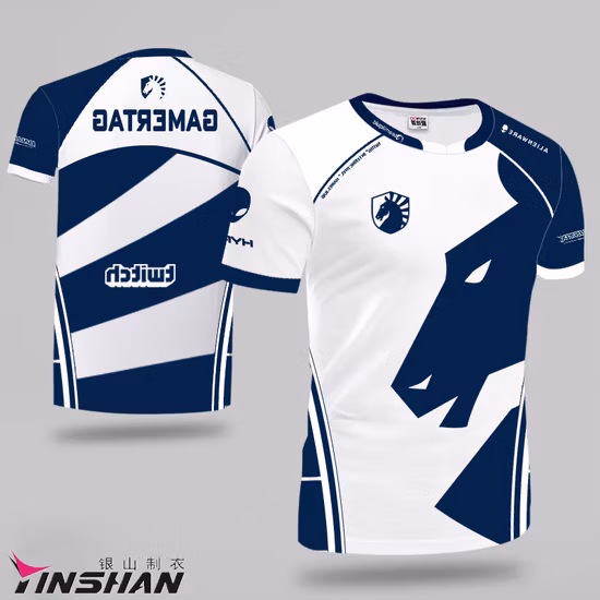 Durable Competition Team Fashion Adults Sublimation Esports Jersey